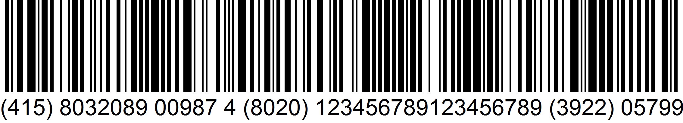 Il simbolo del Codice a Barre GS1 EAN-128 per bollettini di pagamento