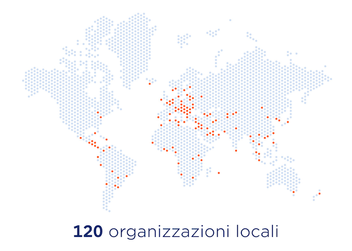 Nel mondo ci sono 120 organizzaizoni GS1, come GS1 Italy Nel mondo ci sono120 organizzaizoni GS1, come GS1 Italy